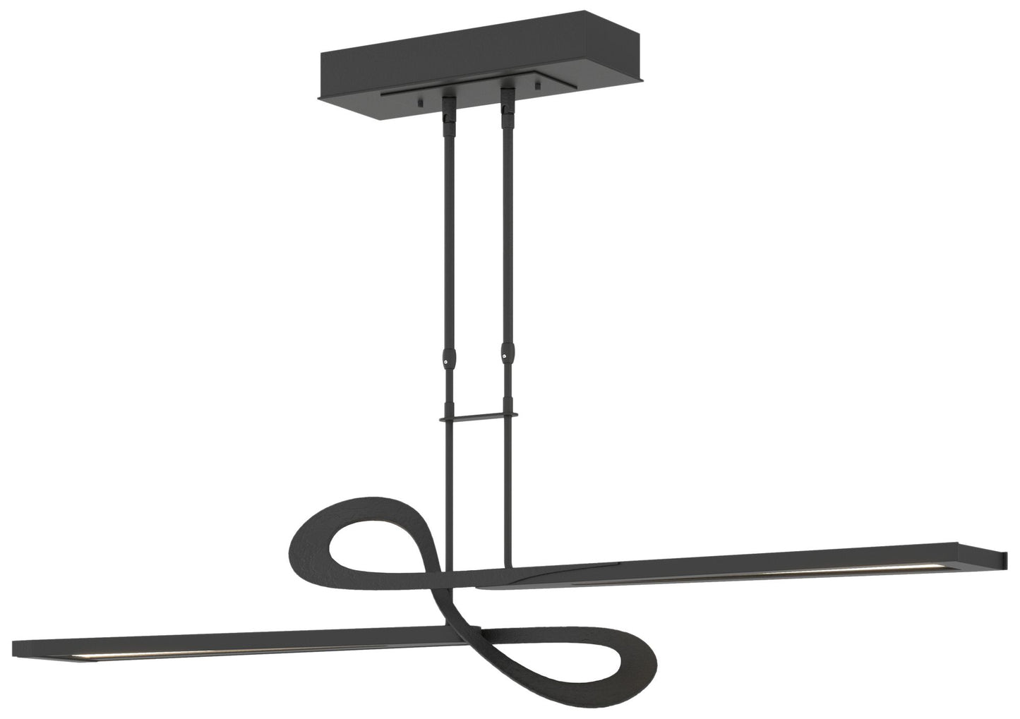 Switchback 49.8" Wide Black LED Pendant
