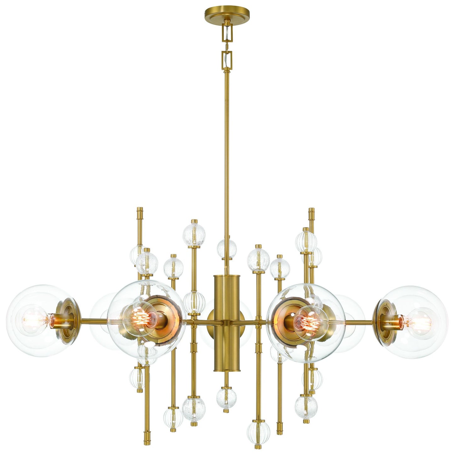 Traiton 48" Chandelier Gold