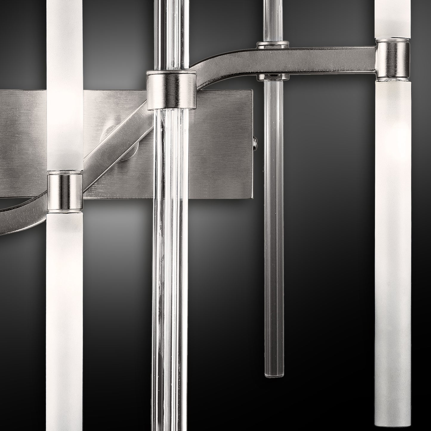 Vertical Murano Glass Tube Wall Light