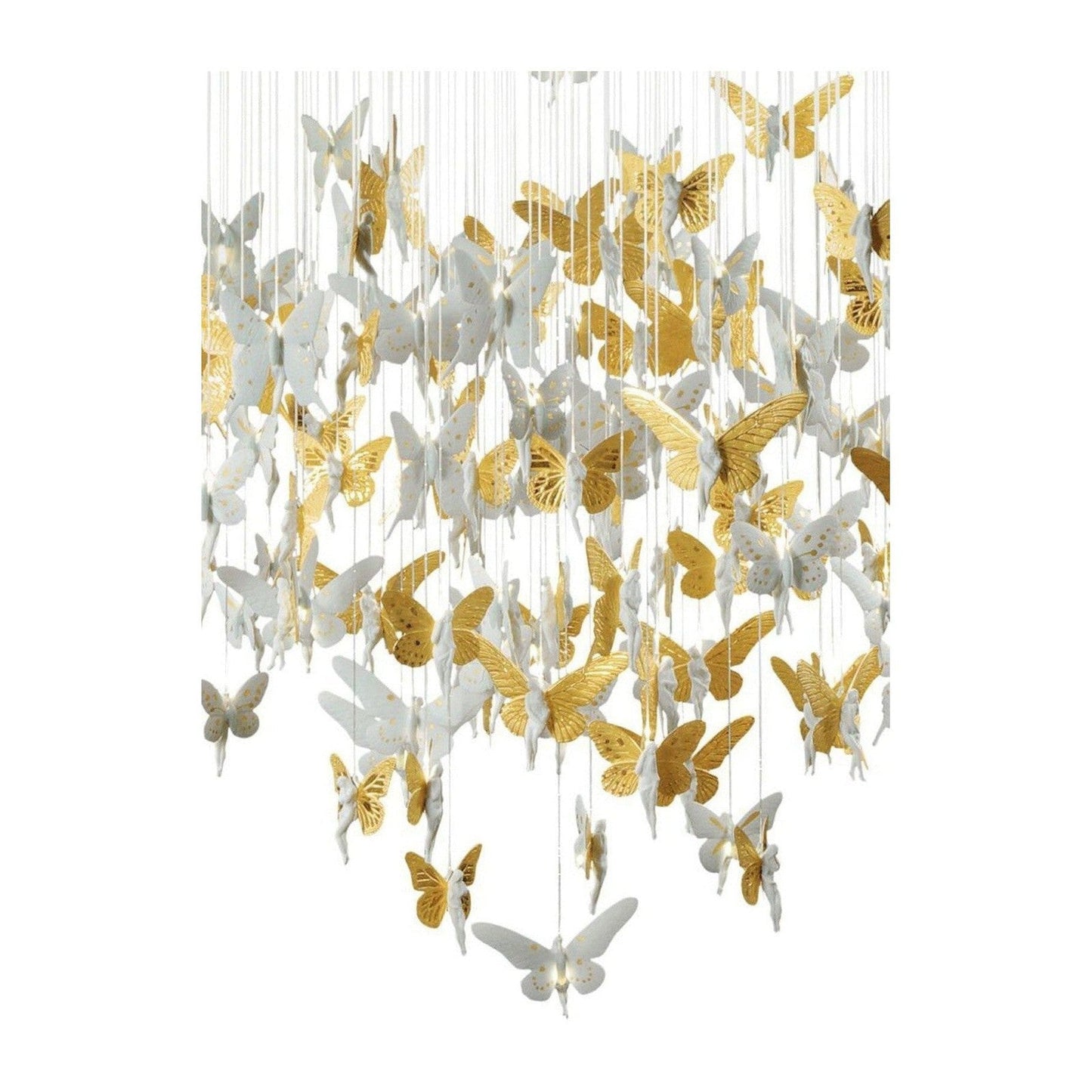 Lladro Niagara Chandelier 53"