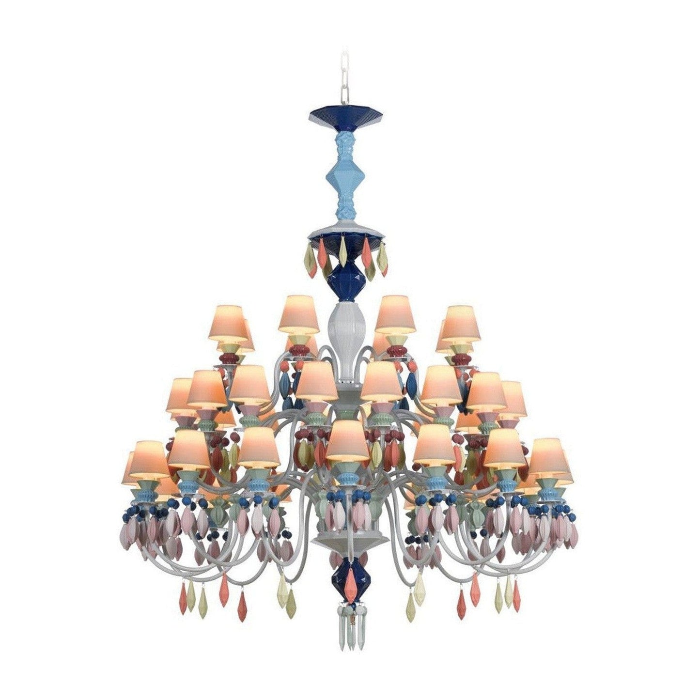 Lladro Belle De Nuit 40 Lights Chandelier (US)