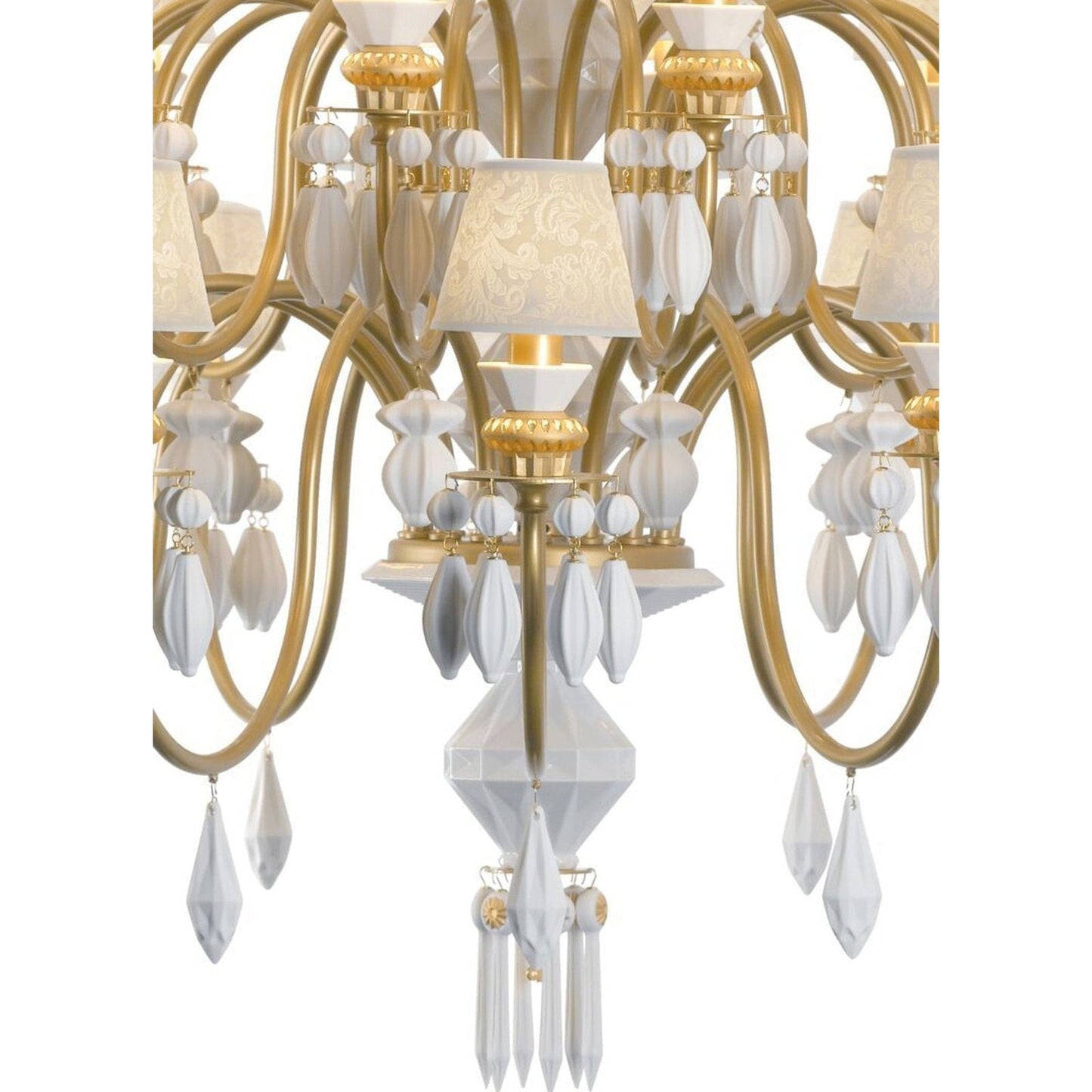 Lladro Belle De Nuit 40 Lights Chandelier (US)