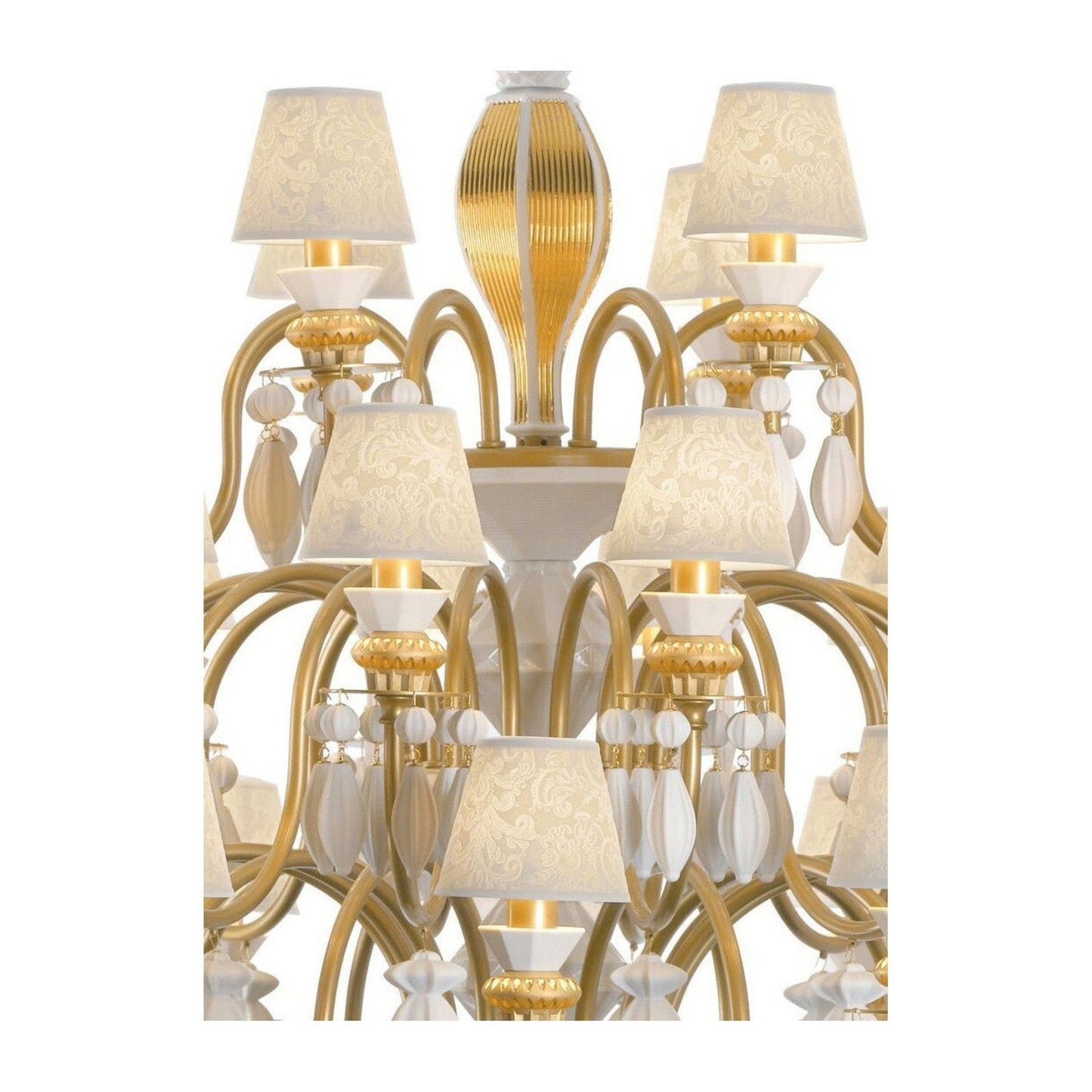 Lladro Belle De Nuit 40 Lights Chandelier (US)