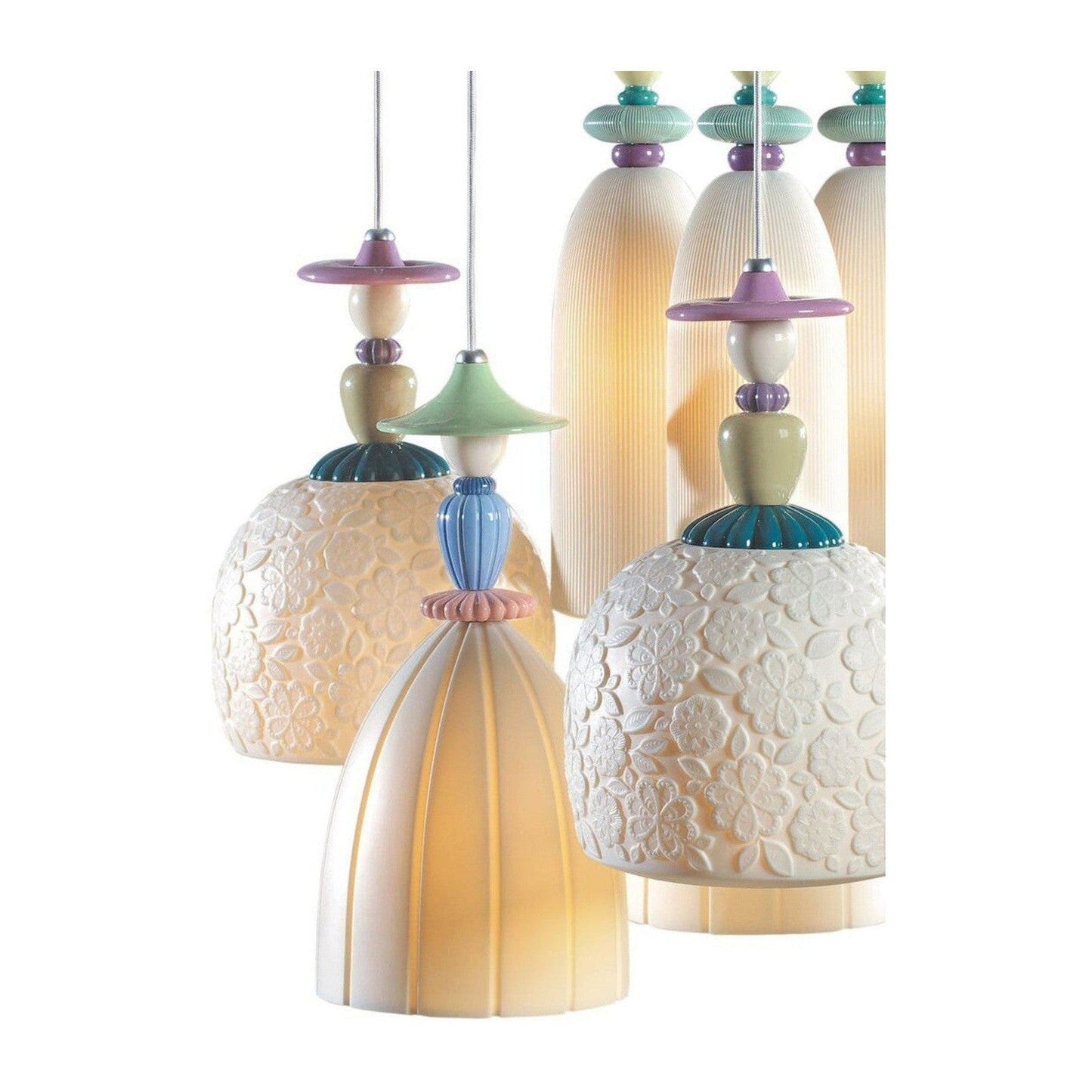 Lladro Madermoiselle 9 Lights Seaside Dreams Chandelier (US)