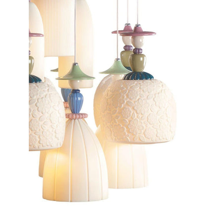 Lladro Mademoiselle 18 Lights Dancing On The Sand Chandelier (US)