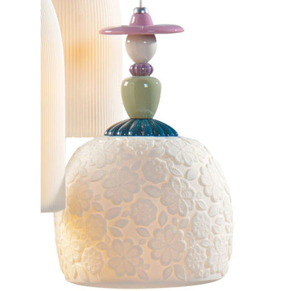 Lladro Mademoiselle 4 Lights Walking On The Beach Ceiling Lamp (US)