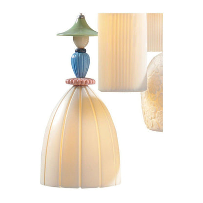 Lladro Mademoiselle 4 Lights Walking On The Beach Ceiling Lamp (US)