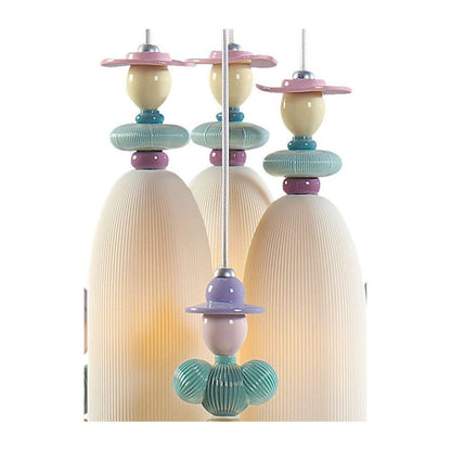 Lladro Mademoiselle 6 Lights Gathering In The Lawn Ceiling Lamp (US)