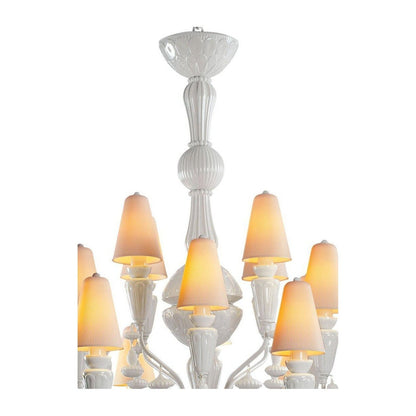 Lladro Ivy and Seed 20 Lights Chandelier Flat Model (US) - Medium