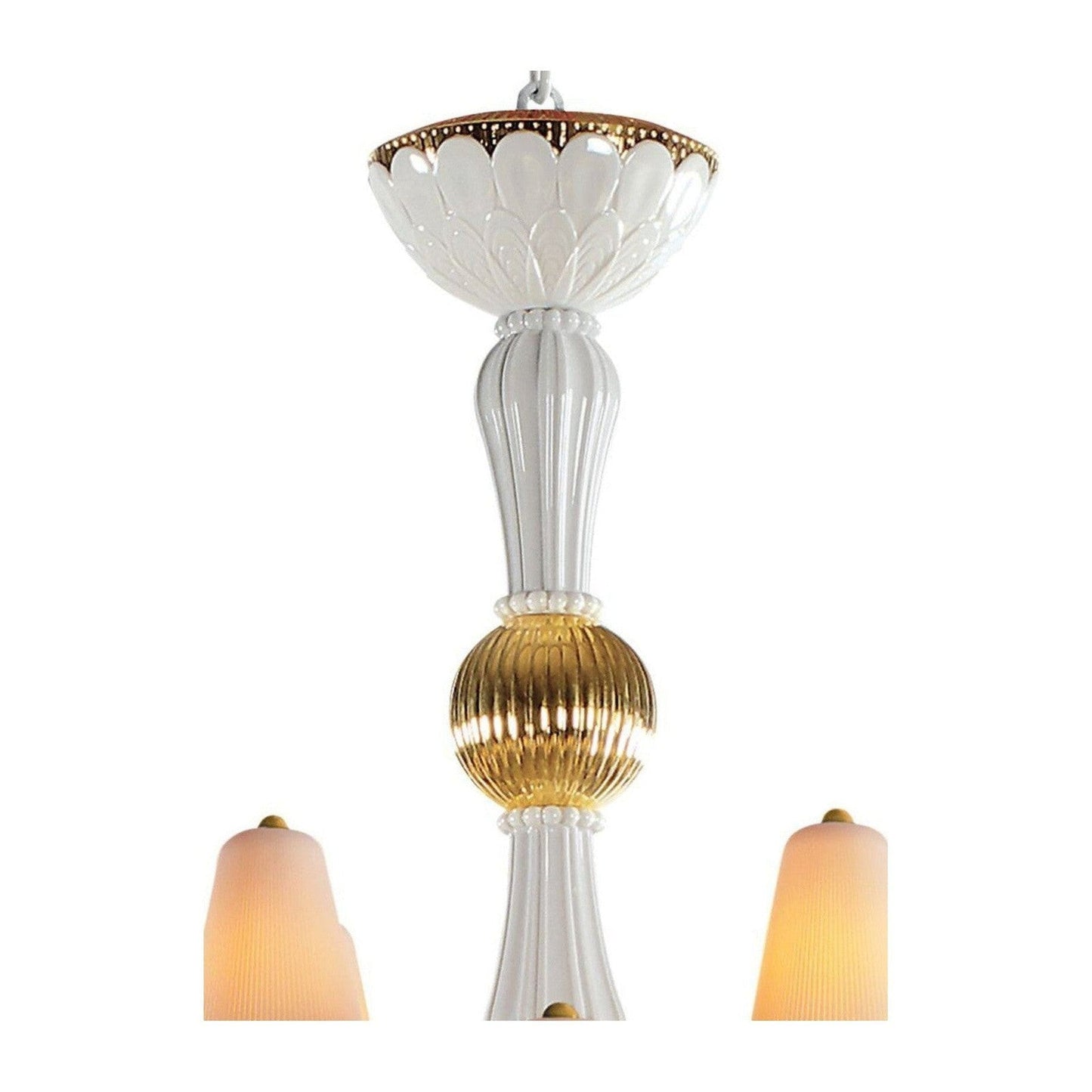 Lladro Ivy and Seed 20 Lights Chandelier Flat Model (US) - Medium