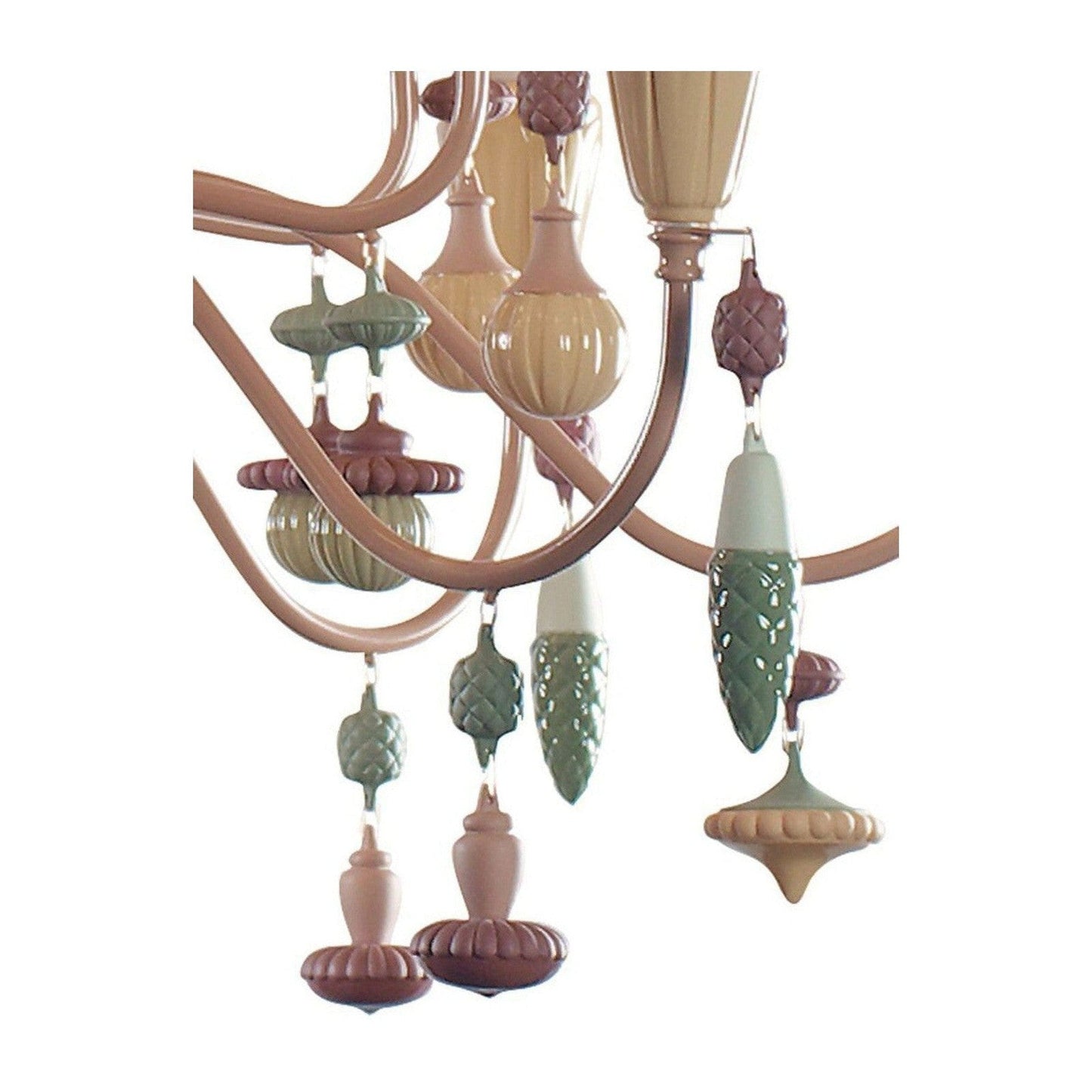 Lladro Ivy and Seed 20 Lights Chandelier Flat Model (US) - Medium