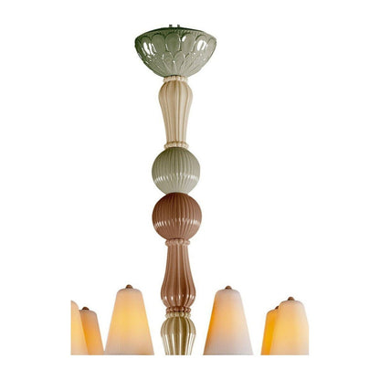 Lladro Ivy and Seed 32 Lights Chandelier Flat Model (US) - Large