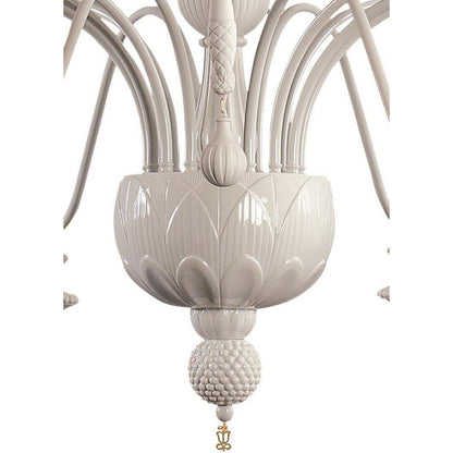 Lladro Ivy and Seed 16 Lights Chandelier Flat Model (US)