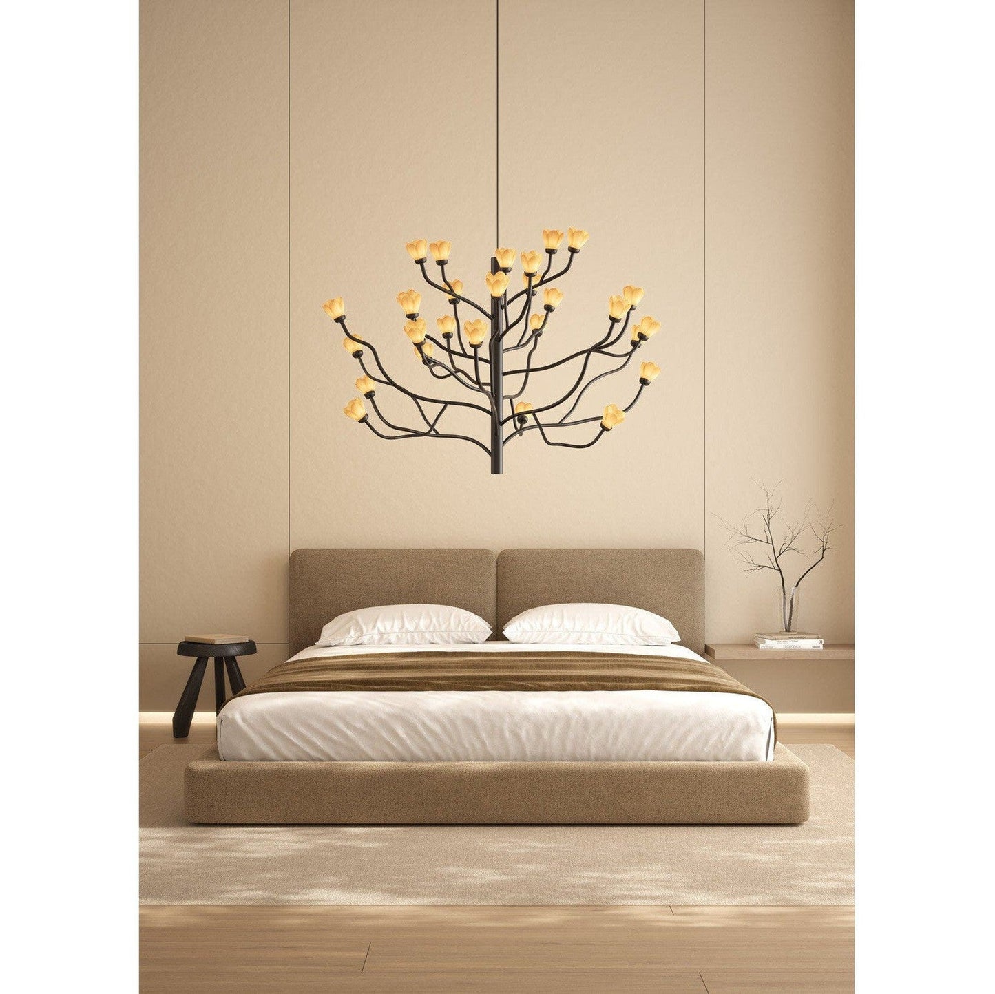 Lladro Mokuren Chandelier