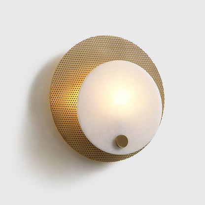 Lumen Alabaster Wall Light