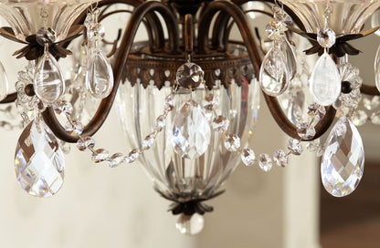 Schonbek Bagatelle 21" Wide Heirloom Bronze Handcut Crystal Chandelier