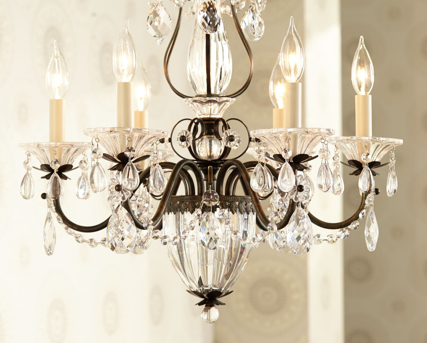 Schonbek Bagatelle Collection 21" Wide Crystal Chandelier