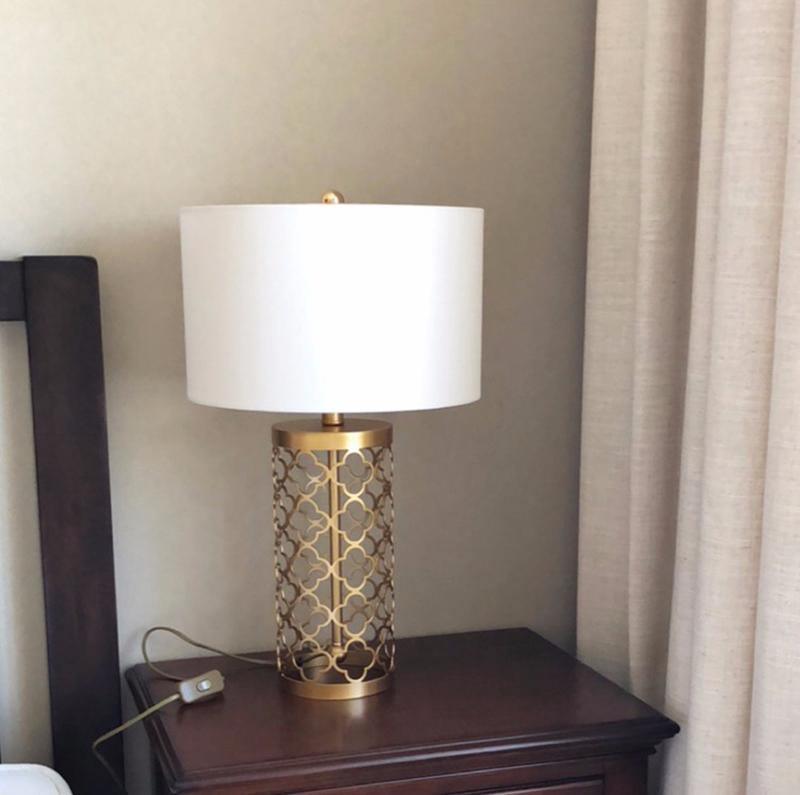 Openwork Metal Reading light Table Lamp