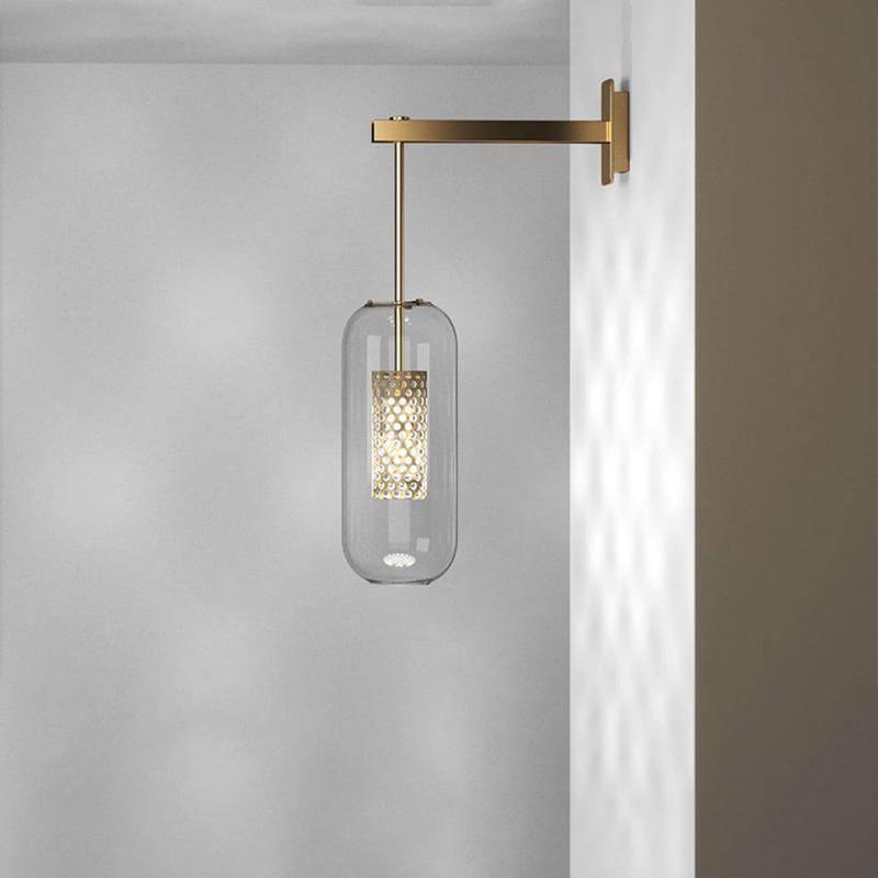 Vadim Glass Wall-mounted lamp Wall Lamp