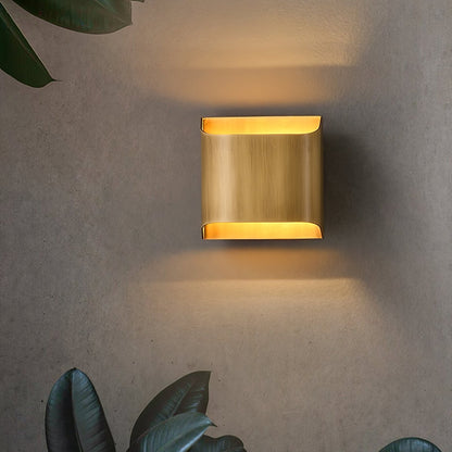 Leclerc Brass Wall Lamp