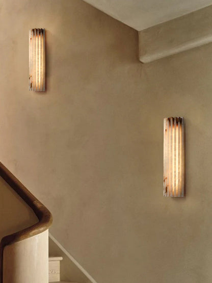 Alvia Alabaster Wall Light
