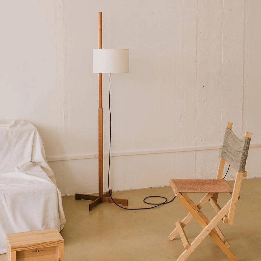 Wood Tmm Floor Lamp