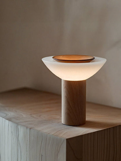 Solace Wood Table Lamp
