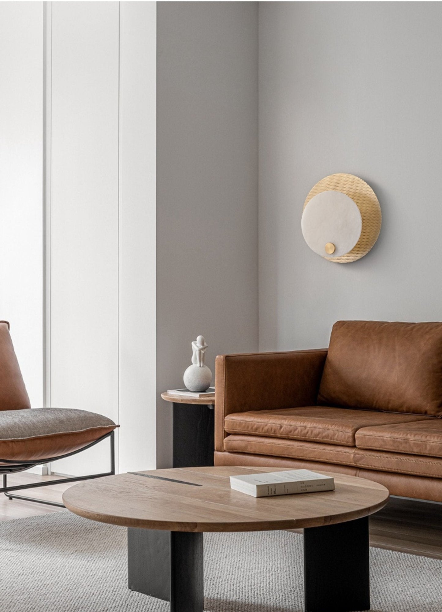 Lumen Alabaster Wall Light