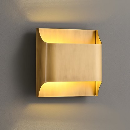 Leclerc Brass Wall Lamp