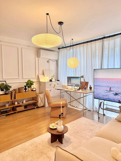 Washi Paper Whimsy Pendant Lamp