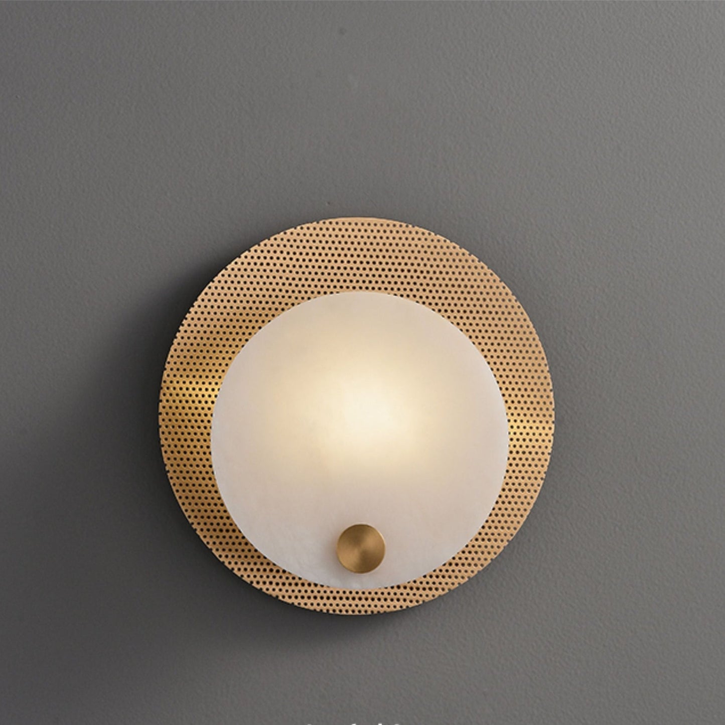 Lumen Alabaster Wall Light
