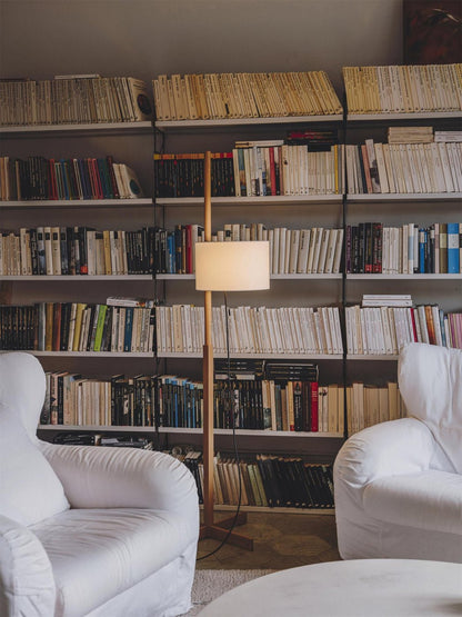Wood Tmm Floor Lamp