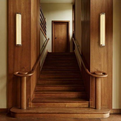 Hexagonal Glass Wall Lamp