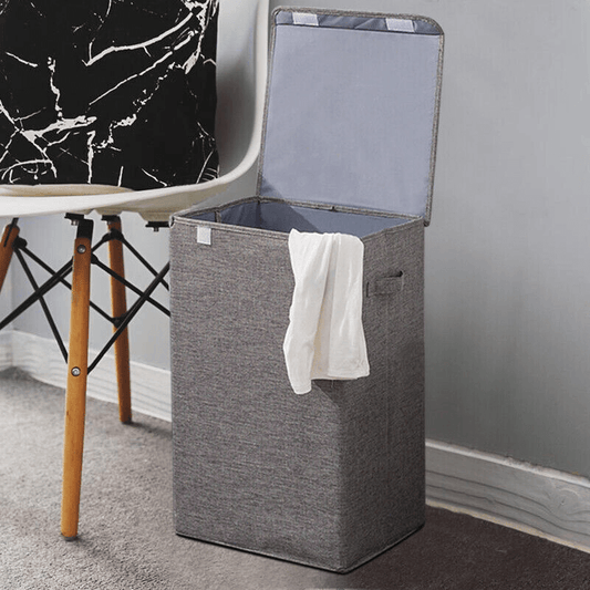 100L Foldable Waterproof Laundry Box with Lid