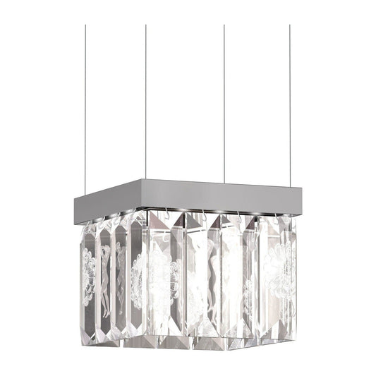 Lalique Serene 16 Prisms Chandelier Square