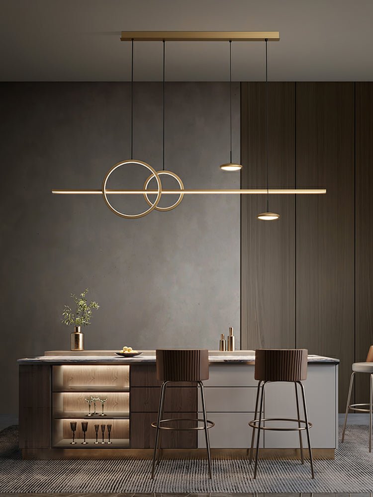 Modern Geometric Shape Ceiling fixture Chandelier