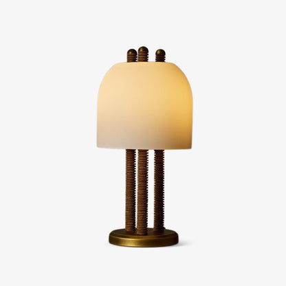 Ribbed Column Table Lamp
