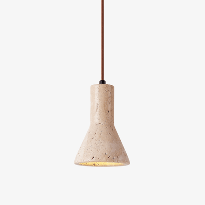 Funnel Travertine Pendant Lamp