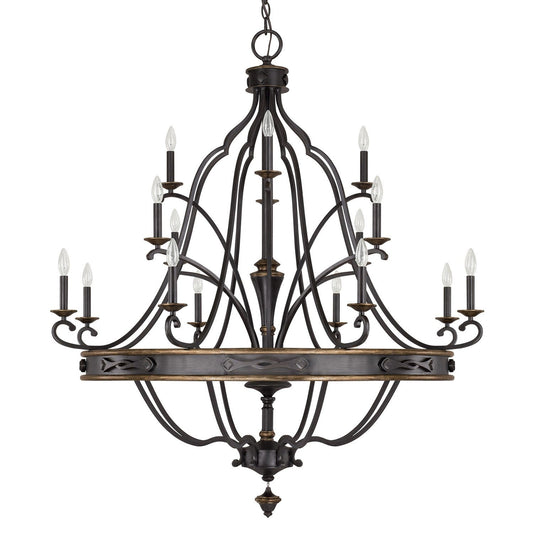 Fixture Company Wyatt Surrey 16-Light Chandelier
