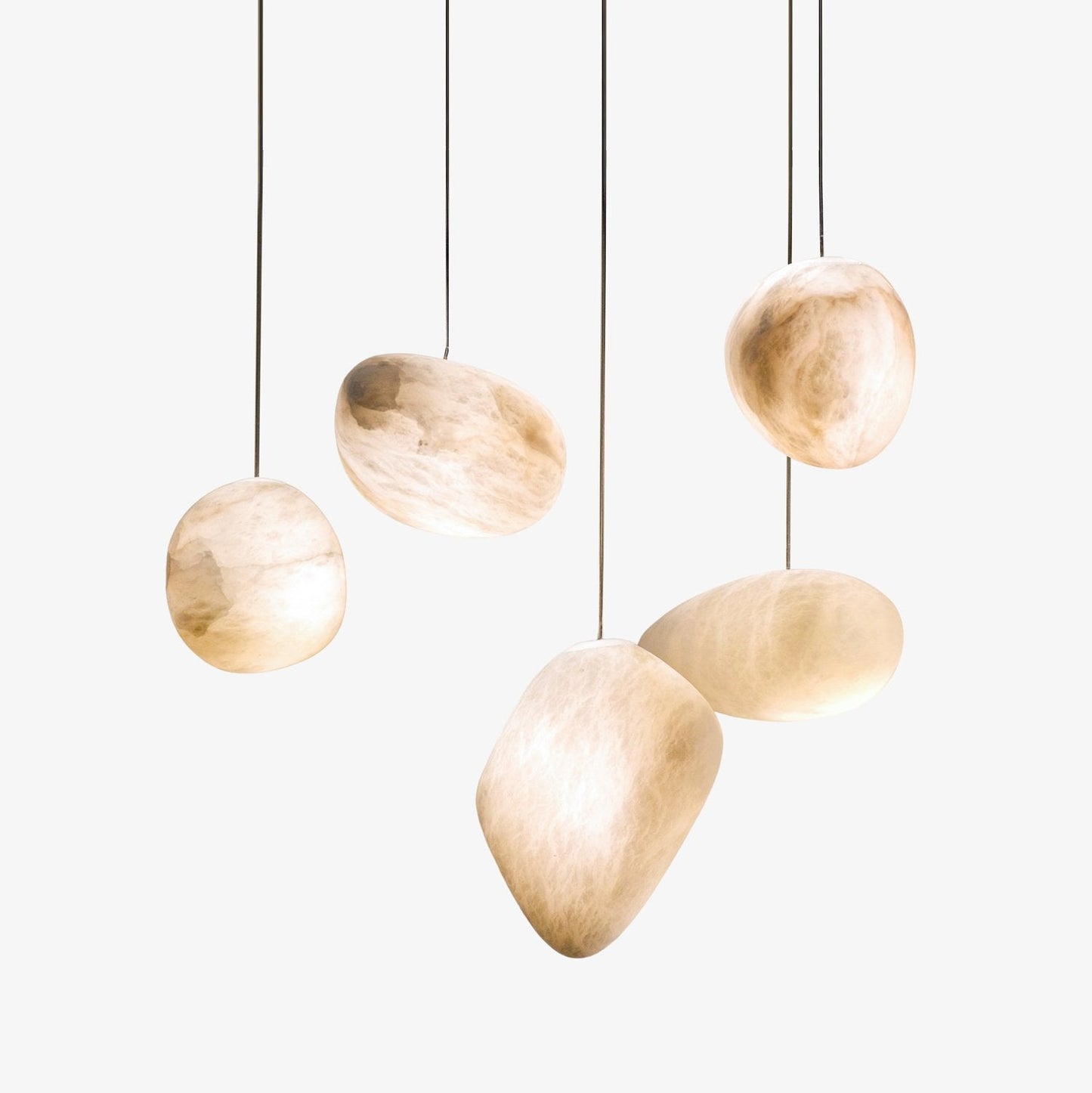 Pebbles Alabaster Hanging light Pendant Lamp