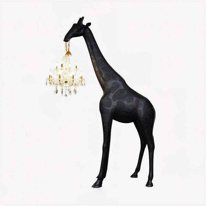 Giraffe Sculpture Free-standing Lamp Floor Lamp