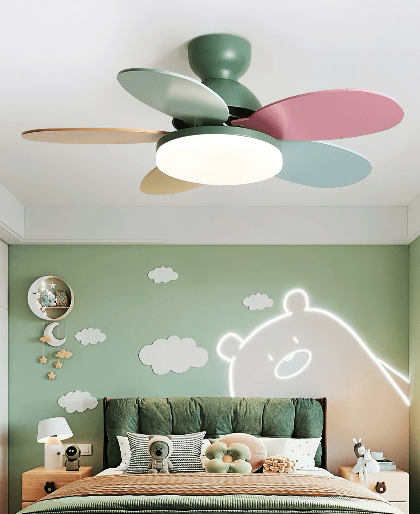 Petalo Ceiling Fan Light