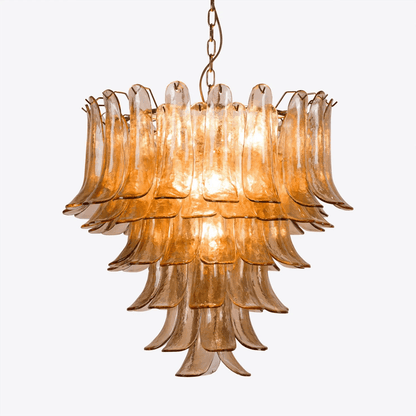 Amber Petalo Chandelier