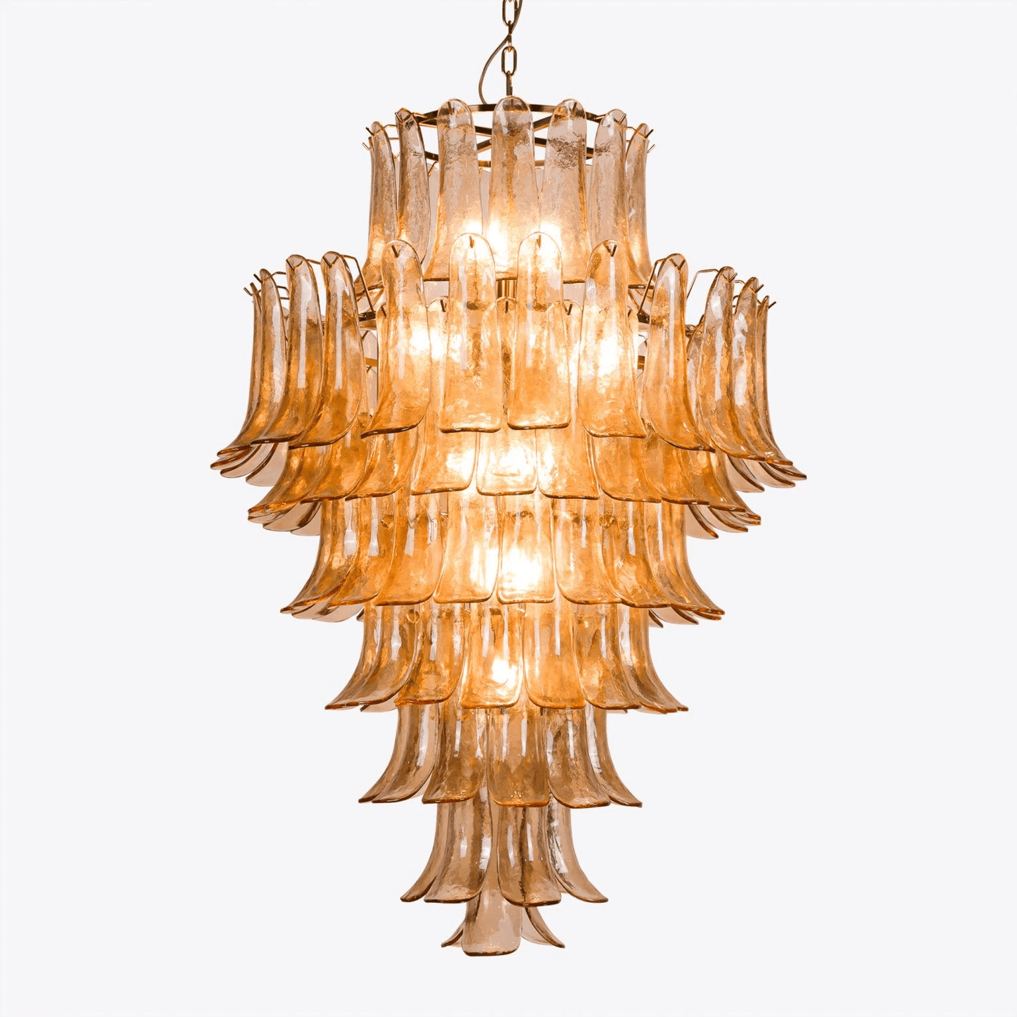 Amber Petalo Chandelier