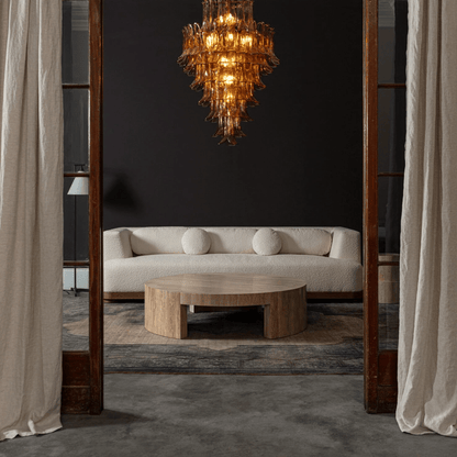 Amber Petalo Chandelier