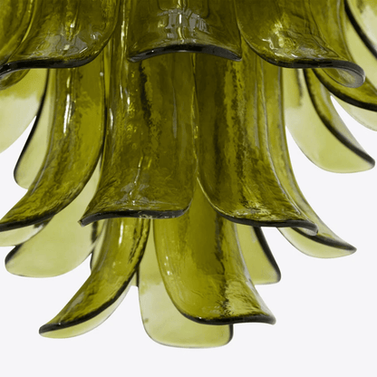 Green Petalo Chandelier