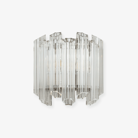 Clear Palermo Murano Wall Lamp