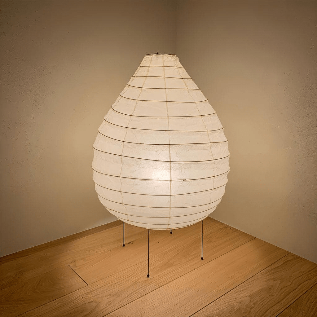 Washi Paper Lantern Floor Lamp