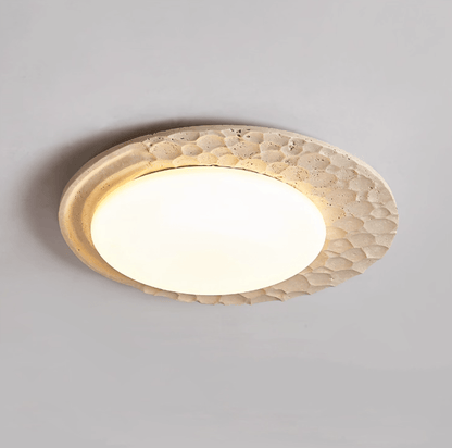 Venus Textured Stone Ceiling Light