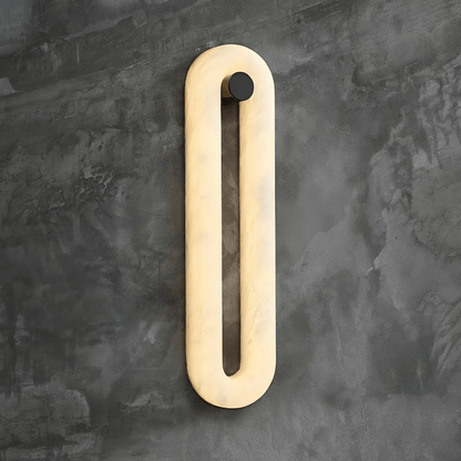 Alabaster Loop Wall Light